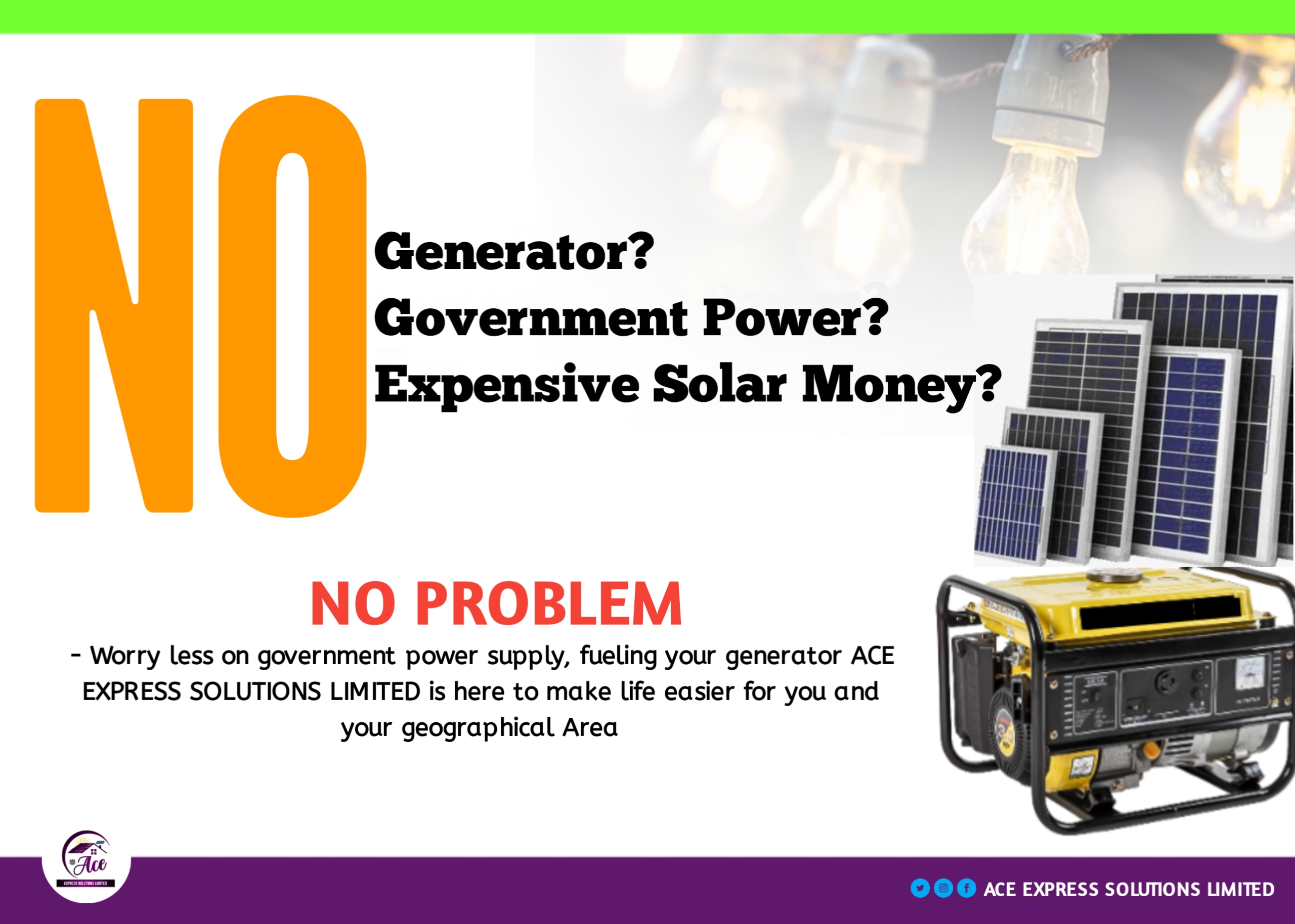 Fully Sporsored Area Solar System